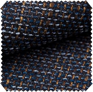 novely® LANZ Premium Möbelstoff mit Schwerem Webcharakter – Grob Gewebter Polsterstoff – Strukt…