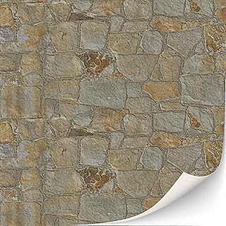 3 Blatt selbstklebende Boden-Fliesen für Puppenhäuser Maßstab 1:12 (Terracotta Fliesen)