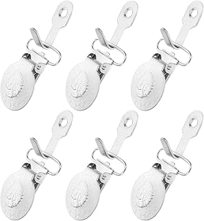 Supvox 6 Stück Wandteppich Klemmset aus Metall mit Rutschfesten Kunststoffzähnen Wandhalterung …