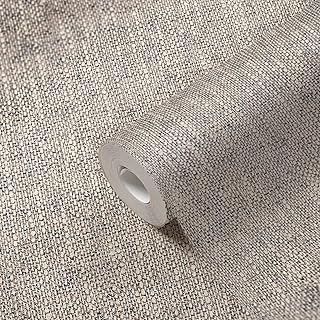 Vliestapete in grober Leinen Optik Tapete 10,05 m x 0,53 m beige braun Made in Germany 354419 354…