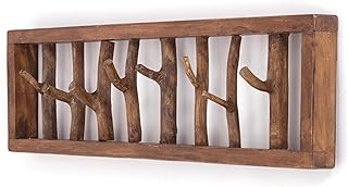 DESIGN DELIGHTS WANDGARDEROBE TREIBHOLZ UNIKAT | 82x22x12 cm, Recyclingholz, Shabby Chic | Kleide…