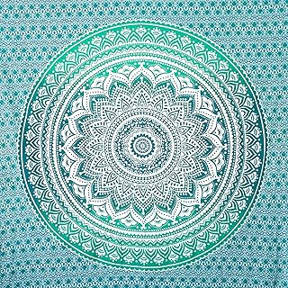 MOMOMUS Mandala Tuch Mehrzweck – Pareo/Strandtuch XXL, Dünn und Sandabweisend, Große Stranddeck…