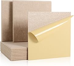 Rdutuok 12 Stück Selbstklebend Akustikplatten,30x30x1 cm Akustik Absorber Akustikpanel Schallsch…