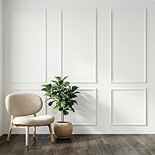 6 Sets Vorgeschnittenes Wandform-Set, 3 obere und 3 untere Rahmen einfach zu installieren Vorgefe…