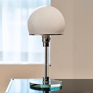 NVKE Moderne Nordische LED-Tischlampe, Wagenfeld lamp, Schreibtisch-Leselampe, Schlafzimmer-Nacht…