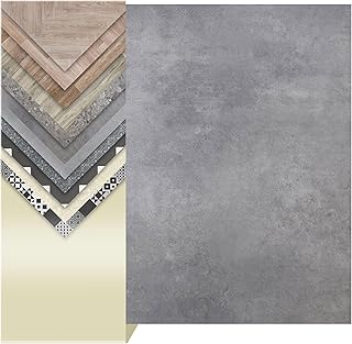 Primaflor PVC Bodenbelag Meterware TURVO – Stein Kanada, 2,00m x 1,50m, Vinyl-Boden in Betonoptik…