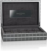 Heisse & Söhne **Elegante Uhrenbox Dover 10 Perfekte Aufbewahrung für bis zu 10 Uhren, stilvoll…