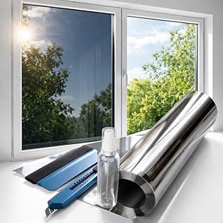 ThermaShield – UV Sonnenschutzfolien Set Individuell Gestaltbar für Fenster Innen & Außen –…