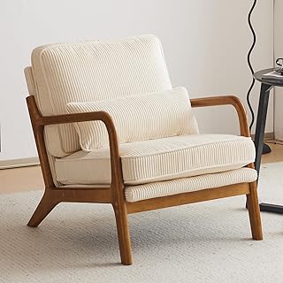 Bonnlo Sessel Gepolsterter Cocktailsessel, Moderner loungesessel, Ohrensessel für Wohnzimmer, Po…
