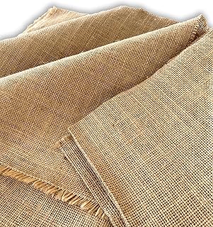 IPEA Jute Gewebe Jutestoff – 140 x 120 cm – Made in Italy – Stoff aus Naturfasern – Jute-Zu…