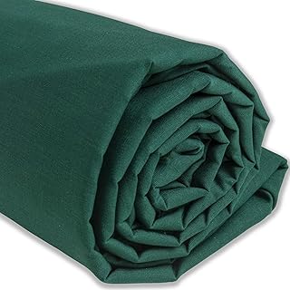 IPEA Baumwollstoff Popeline Grün – 200 cm x 150 cm – Made in Italy – Meterware zum Nähen, Bekle…