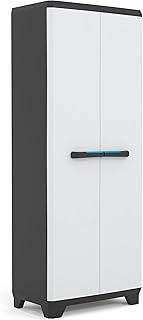 Ondis24 Kunststoffschrank Haushaltschrank Royal Multifunktionsschrank abschließbar mit Füßen 6…