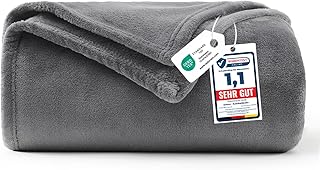 WAVVE Kuscheldecke Flauschig Decke Fleecedecke – Sofadecke 150×200 cm Warm Wohndecke Couchdecke, …