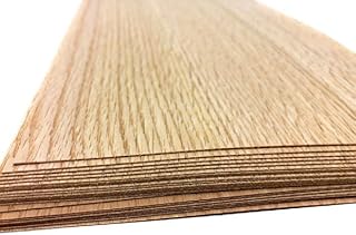 Echtholz Furnier Set – 4–5 Furnier Holzfurniere, Ideal für Modellbau, Ausbesserungsarbeiten,…