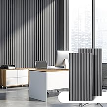 𝗝𝗮𝘅𝗴𝘂𝗼𝗺 1 Stück Akustikpaneele Wandpaneele 120×60 cm, 3D Wandverkleidung in…