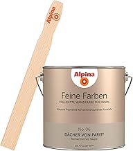 Alpina Feine Farben inkl. Rührstab – No. 06 Dächer von Paris – edelmatte Innenfarbe – Wandf…