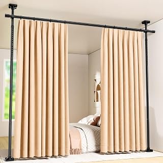 Mavivegue Raumteiler Ohne Bohren, Trennwand Raumtrenner Ohne Vorhang, Room Divider, Paravent, 122…
