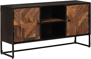 vidaXL Sideboard 105 x 30 x 55 cm Massiv Holz und Engineered Wood, Wohnzimmer Aufbewahrung, recht…