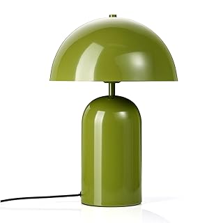 draadwerk® Tischlampe Pilz | Moderne Lampe aus pulverbeschichtetem Metall | Retro Schreibtischle…