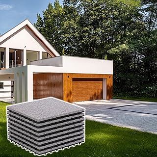Naturstein Klickfliesen 30×30 cm für Terrasse & Balkon – Granit/Schiefer, rutschfest & wetterf…