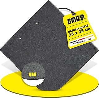 1m² (32 Stück) Naturschiefer 25x25cm Uni | 1. Wahl | 4 Größen | spanischer Markenschiefer fü…