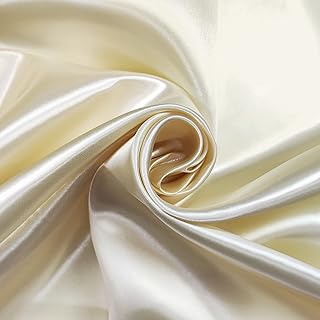 Panini Tessuti, Satin-Seidenstoff in Einheitsfarbe in 40 Farben – verkauft pro Stück – Näha…