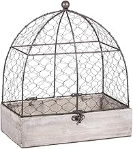 Rayher Deko Voliere, zur Dekoration, 25x14x28cm, 46347000, Natur