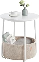 VASAGLE LILEA Kollektion – Beistelltisch rund, Kleiner Tisch, Couchtisch klein, Wohnzimmertisch, …