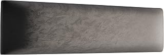Muralo Wandkissen Gepolstert, Samt, Wandpolster – 100×20 cm, Graphit | Wandpaneel, ideal als Bett…