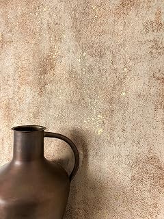 Newroom Vliestapete Beige Betonoptik Industrial Loft Tapete | verwitterter Sichtbeton mit Metalli…