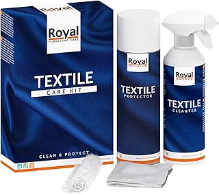 Royal Textil Pflegeset | 500 ML Cleantex Reinigung und 500 ML Protector Schutz mit Reinigungshand…