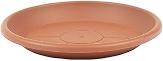greemotion Blumentopf Untersetzer Mira Terrakotta/Taupe [Ø68 cm x H: 9,7 cm] – Untersetzer aus K…