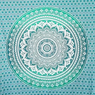 MOMOMUS Mandala Tuch Mehrzweck – Pareo/Strandtuch XXL, Dünn und Sandabweisend, Große Stranddeck…