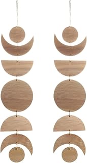 2 Stück Rustikale Holz wanddekoration, 70cm Vintage Holzornament Zum | Rustikaler Wandanhänger …