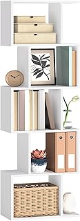 VASAGLE Custos Kollektion – Bücherregal, Regal mit 5 Ebenen, 24 x 40 x 159 cm, Standregal, Büro…