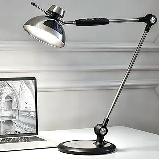 OTUS Schreibtischlampe Retro LED Dimmbar, Gestensteuerung, Schwenkarm | Architektenlampe für Hom…