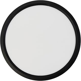 LUXULA LED Deckenleuchte flach rund – LED Panel rund Ø30cm 10 Stück, einstellbar 3000K 4000K 65…