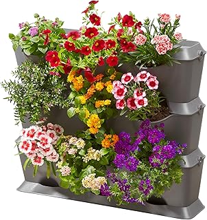 Gardena NatureUp! Basis Set Vertikal: Pflanzenwand zur vertikalen Begrünung von Balkon/Terrassen…
