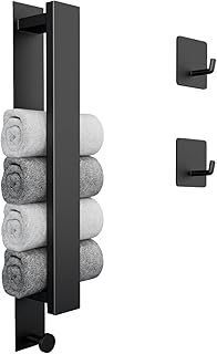 Handtuchhalter Ohne Bohren, Gästehandtuchhalter Selbstklebend, Edelstahl Handtuchstange Wandmont…