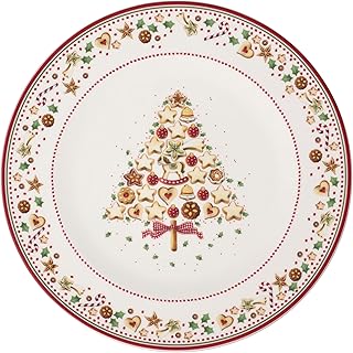 Villeroy & Boch Winter Bakery Delight Platzteller, dekorativer Servierteller aus Premium Porzella…