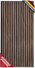 Floordirekt 3D Akustikpaneele 118 x 60 cm, Wandpaneele mit Echtholzfurnier für eine angenehme Ra…