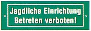 Akah Schild Jagdliche Einrichtung