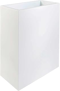 VIVANNO Pflanzkübel Raumteiler MDF Holz ELEMENTO Weiß Matt 60x30x75 cm für stilvolle Wohnbereiche