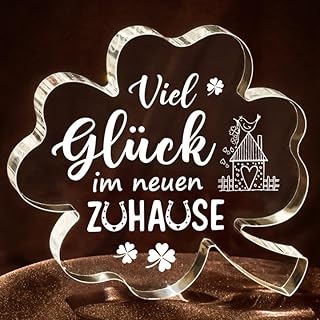 Encoink Einzugsgeschenke Wohnung und Haus, Einweihungsgeschenk Haus & Wohnung – Glücksklee Acr…