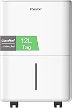 COMFEE‘ Luftentfeuchter 12L/24 h, Raumgröße ca. 50m³(20m²), Gegen Feuchtigkeit,Schimme,R290, …