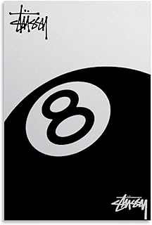 Hotoice Stussy-Poster, Musik, Vintage-Retro-Cover-Poster für Zimmer, ästhetische Leinwand, Wand…