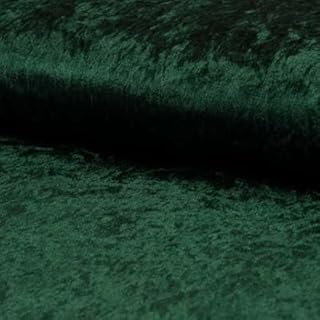 Pannesamt Meterware | 1 Meter | 26 Farben | Brilliant Samt | 145 cm breit | Stoff | Velour (Dunke…