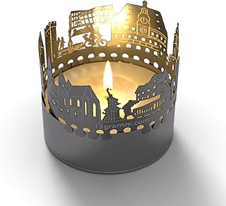 13gramm Heilbronn Skyline Schattenspiel – Kerzenaufsatz mit magischer Projektion für Heilbronn-F…