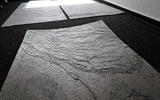Wandverkleidung Naturstein Schiefer 122 x 61 cm Universal Echtstein Fliesen für Innen + Außen +…