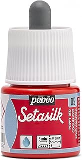 Colore Per Seta Setasilk 45ml 05-Rosso Papavero